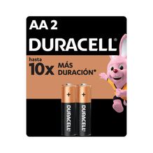 Pilas Alcalinas Duracell AA Blister de 2 Unidades