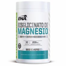 Suplemento Magnesio Ena Bisglicinato de Magnesio 60 Caps