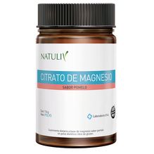 Suplemento Citrato de Magnesio Natuliv Pomelo 60 Cápsulas