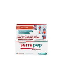 Serrapep Antiinflamatorio Enzimático Natural x 30 Caps