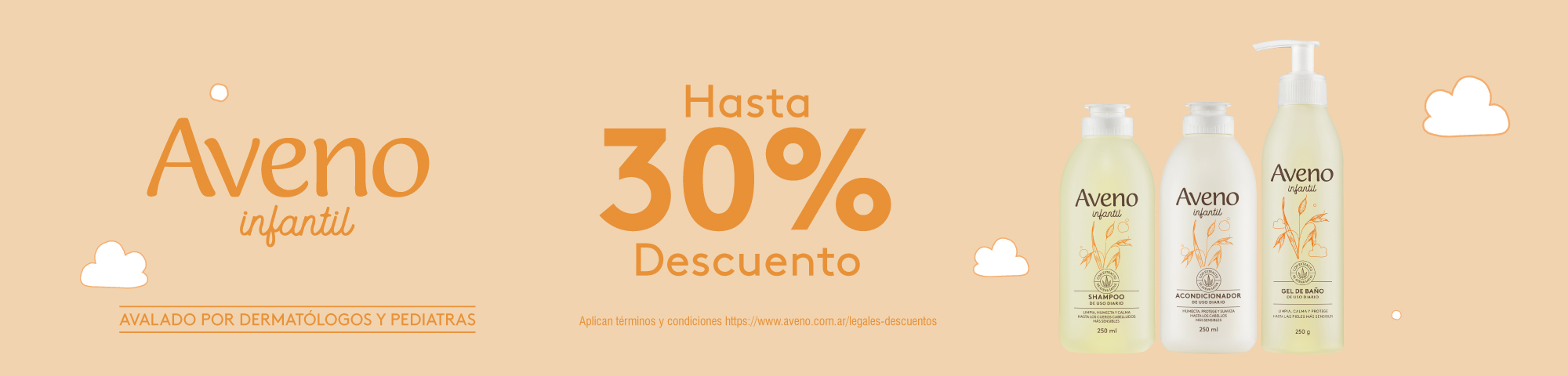 Aveno Hasta 30% off en Farmaplus