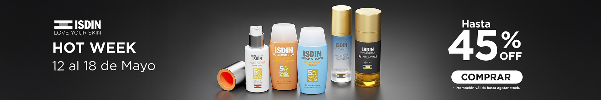 Isdin Hotsale Hasta 45% off en Farmaplus