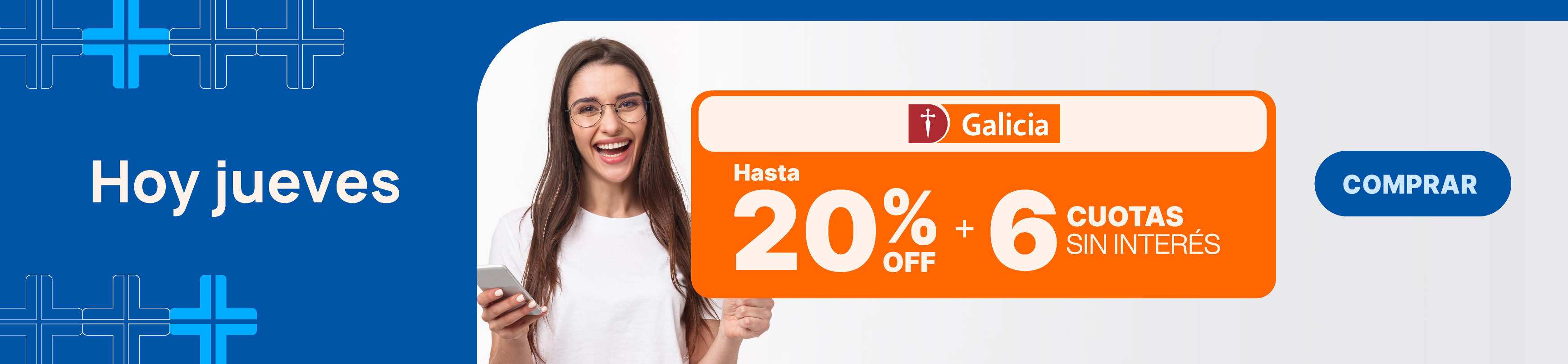 Promoción Banco Galicia: hasta 20% de reintegro en Farmaplus