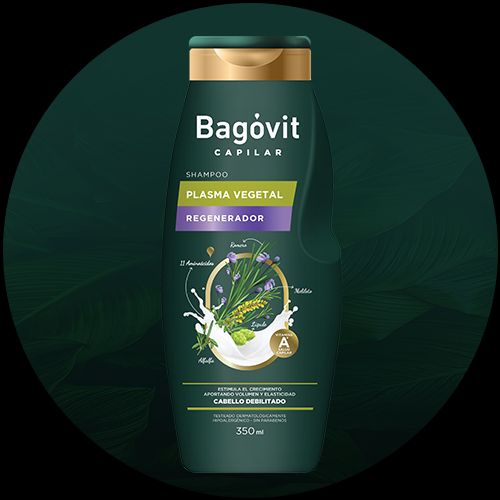 Shampoo y acondicionador Bagovit para cabello sano y nutrido