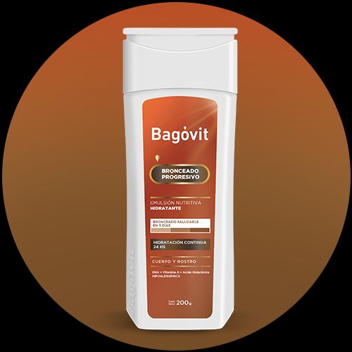 Autobronceante corporal Bagovit con acción hidratante y progresiva