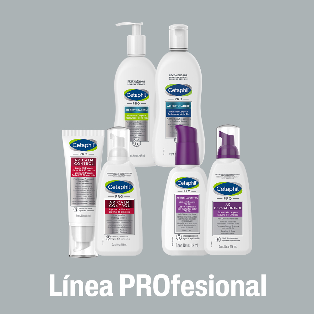 Productos Cetaphil de línea profesional para tratamientos intensivos
