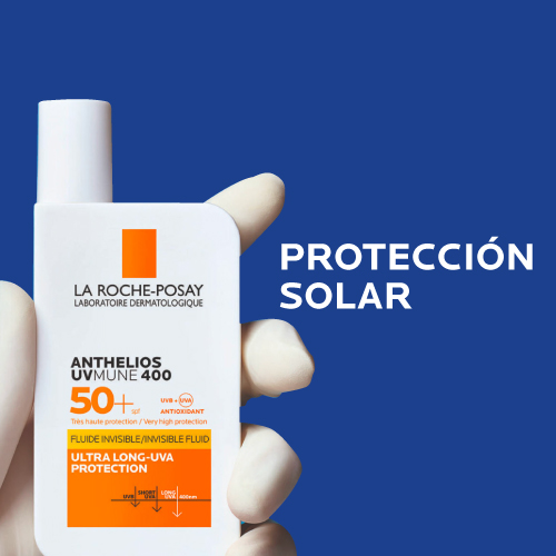 Protectores solares La Roche-Posay con tecnología avanzada en Farmaplus